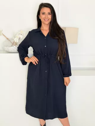 Rochie vaporoasă cu cordon
