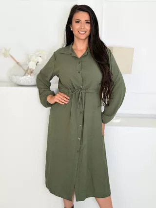 Rochie vaporoasă cu cordon