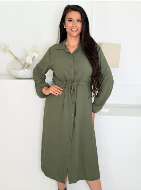 Rochie vaporoasă cu cordon