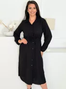 Rochie vaporoasă cu cordon