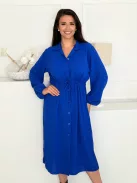 Rochie vaporoasă cu cordon
