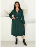 Rochie vaporoasă, cu curea