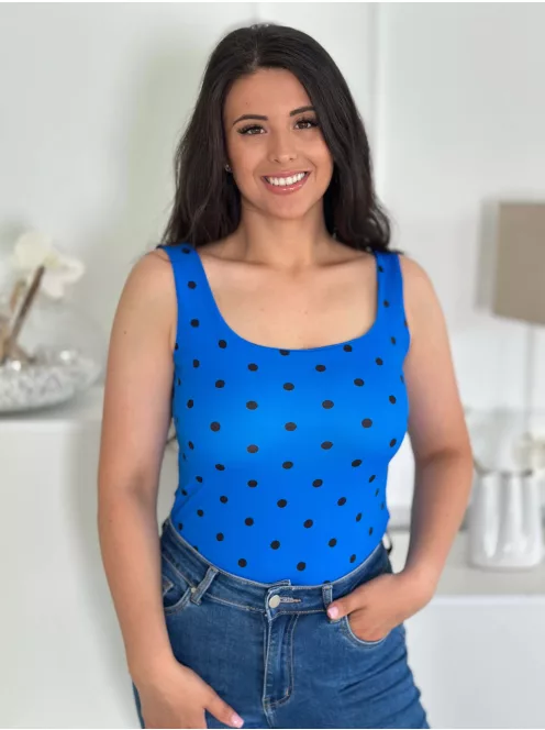 Top premium din lycra cu imprimeu