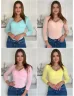 Top subțire și elastic din lycra