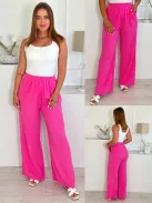 Pantaloni din bumbac cu buzunare