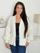 Cardigan tricotat cu buzunare