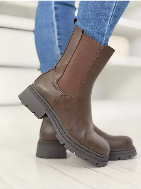 Botine din piele ecologică