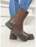 Botine din piele ecologică