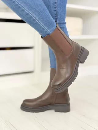 Botine din piele ecologică