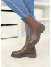 Botine din piele ecologică
