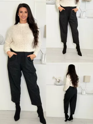 Pantaloni de iarnă mom fit